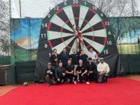 Fuß-Darts 